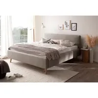 Meise Möbel Mattis 180 x 200 cm Taupe