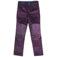 Finkid Outdoorhose Finkid Kuusi Cordhose mit Kniebesatz schmal eggplant