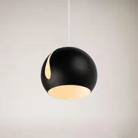 S.luce Ball Pendelleuchte tauschbarer Schirm