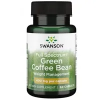 Swanson Grüne Kaffeebohne 400mg 60 Kapseln