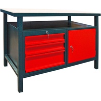 DEMA – Werktisch Arbeitstisch Werkstatt Tisch m. 3 Schubladen