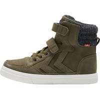 Hummel Stadil High Winter Sneaker gefüttert Kinder 6086 dark