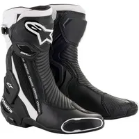 Alpinestars SMX Plus V2 Motorradstiefel, schwarz-weiss, Größe 44