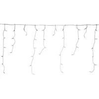 FHS International FHS LED Lichterkette Eisregen 4,2m 8 Leuchtfunktionen