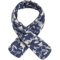 Playshoes Fleece-Steckschal Sterne Camouflage in Dunkelgrau | Gr.: onesize