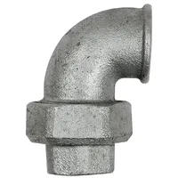 Riegler Verschraubung Bogen 95,IG/IG, Rp 3/4, schwarzer Temperguss