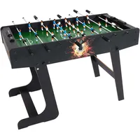 Mendler Tischkicker London, Kicker Kickertisch Tischfussball, klappbar 84x121x105 -