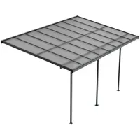 Juskys Terrassendach Borneo 500 x 300 cm dunkelgrau