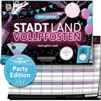Denkriesen Stadt Land Vollpfosten - Party Edition "Jetzt geht's