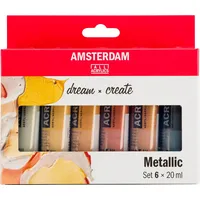 Royal Talens Amsterdam Metallic 6 x 20 ml