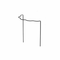 Siena Garden T&T Strauchstütze grün 35 cm galvanisierter Stahl
