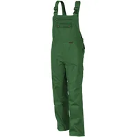 QUALITEX HIGH QUALITY WORKWEAR Latzhose comfort grün, Größe: 54