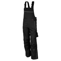 Qualitex HIGH QUALITY WORKWEAR Latzhose PRO schwarz, 68