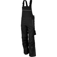 Qualitex HIGH QUALITY WORKWEAR Latzhose PRO schwarz, Größe: 60