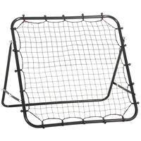 Homcom Rebounder mit verstellbaren Winkeln Schwarz