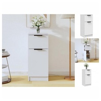 VidaXL Sideboard Weiß 30x30x70 cm Holzwerkstoff