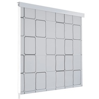 VidaXL Duschrollo 80 x 240 cm weiß