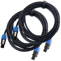 Pronomic pro-line BOXSP4-5 Lautsprecherkabel Speakon-kompatibel 5m 2er Set