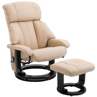 Homcom Relaxsessel mit Liegefunktion Massagesessel Fernsehsessel