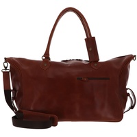 Buckle & Seam Linwood Reisetasche Leder 50 cm braun