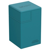 Ultimate Guard Flip`n`Tray 100+ XenoSkin Monocolor Petrolblau