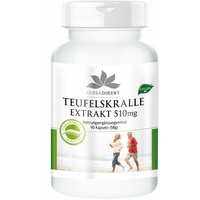 Herba direkt Teufelskralle Extrakt - 510mg - 90 Kapseln