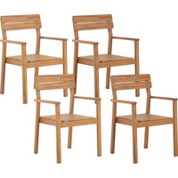 Beliani Fornelli Gartenstuhl 60 x 60 x 90 cm