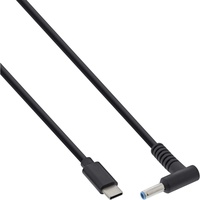 InLine InLine® USB Typ-C zu HP Notebook (rund/klein) Ladekabel,