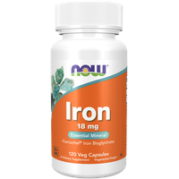 NOW Foods Eisen 18 mg 120
