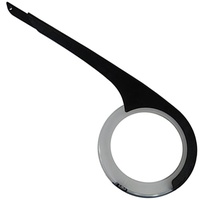 Horn Unisex – Erwachsene Catena 06 Kettenschützer, Schwarz,Grau, Einheitsgröße