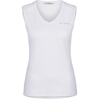 Vaude Essential ärmelloses T-shirt - White / White -