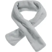 Playshoes Unisex Kinder Fleece-Steckschal Winter-Schal, grau