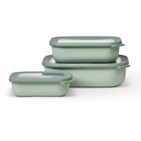 Mepal Cirqula rechteckig flach nordic sage