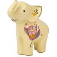GOEBEL »Elephant« Porzellan, Figur - Jotto gelb