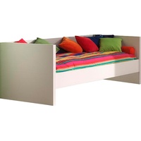 Vipack Einzelbett, (Made in Europe), mit gradliniger Optik und