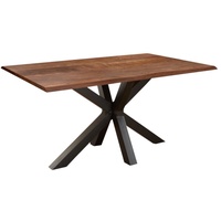 Sam möbel gmbh SAM Esstisch, Braun, Holz, Echtholz,Akazie, Rechteckig,Quadratisch,