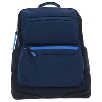 Piquadro Corner Rucksack 44 cm Laptopfach blau