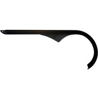 Hock Horn Unisex – Erwachsene Catena A08 Kettenschützer, Schwarz,Transparent,