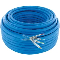 Schwaiger Schwaiger® CAT 8.1 Netzwerkkabel (S/FTP) unkonfektioniert 25m Blau