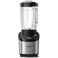 Philips HR3760/00 Standmixer 1.500W 2l-Glas 12 Stufen silber/schwarz