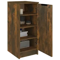 VidaXL Schuhschrank Räuchereiche 30x35x70 cm Holzwerkstoff