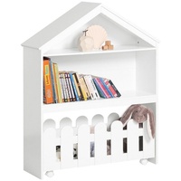 SoBuy Kinderregal Set 2-teilig Aufbewahrungsregal für Kinder Bücherregal mit