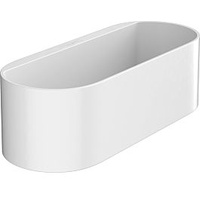 Hansgrohe WallStoris Ablagekorb 27912700 250x71mm, tief, aus Kunststoff, Mattweiß