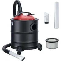 Arebos Aschesauger 1200W 20L mit 3 Rollen inkl. HEPA