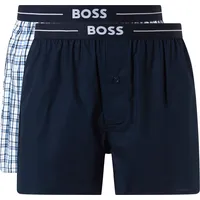 Boss Ew Boxershorts 2 Einheiten Dark Blue S