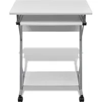 VidaXL Computertisch Computerwagen PC Tisch Bürotisch Laptop auf Rollen