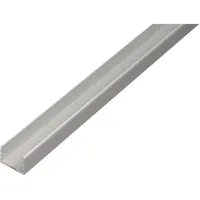 GAH Alberts Alberts® U-Profil, selbstklemmend, 24x24,6x24x1,8mm, Alu silber eloxiert-2