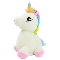 KÖGLER Labertier Einhorn Snowflake, weiß mit Sprachfunktion 20 cm