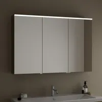 Burgbad Eqio 120 cm eiche dekor urban Türanschlag links/links/rechts