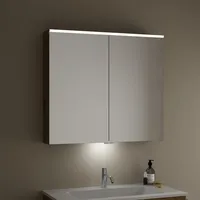 Burgbad Eqio 90 cm eiche dekor urban LED-Waschtischbeleuchtung